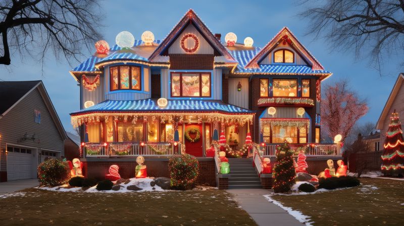 Holiday Lights Installation in Kansas City, MO